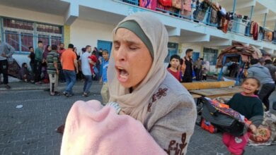 فيديو مجزرة مدرسة الفاخورة في قطاع غزة