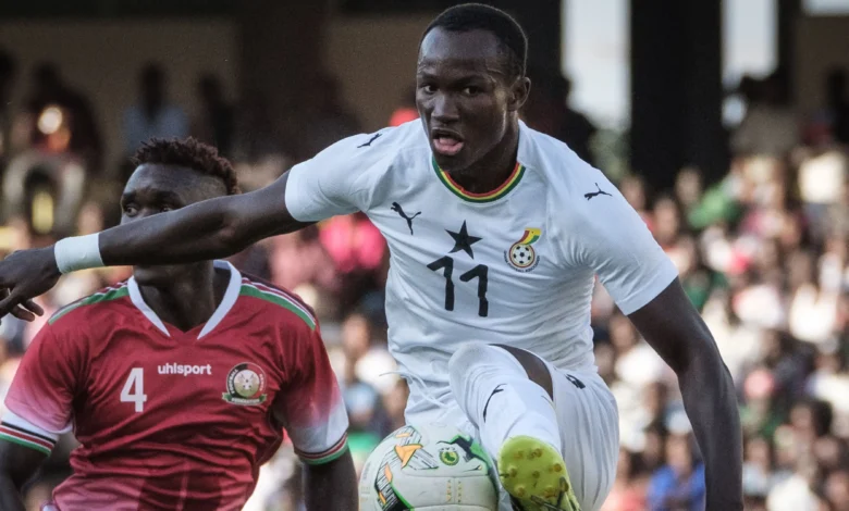 وفاة داومينا لاعب منتخب غانا خلال مباراة إيجانيتا ضد بارتيزانى بالدوري الألباني