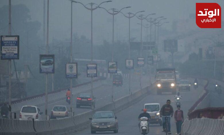 إغلاق المدارس في نيودلهي نتيجة تلوث الهواء