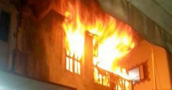 مصرع طفلين في حريق نشب داخل شقة بالهرم