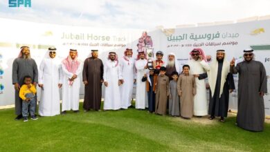 ميدان فروسية الجبيل يقيم سباقه الثالث للموسم ١٤٤٥هـ