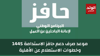 موعد صرف دعم حافز الاستدامة 1445 السعودية وخطوات الاستعلام عن الأهلية