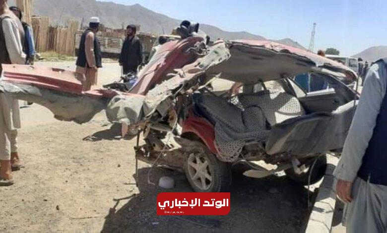انحراف سيارة يتسبب بمقتل 15 في كابول
