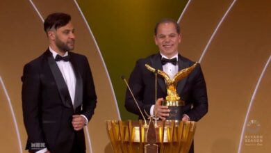 عادل إمام يفوز بجائزة زعيم الفن العربي في حفل جوائز Joy Awards 2024