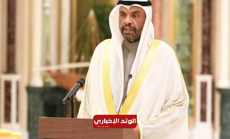 كلمة وزير الخارجية عبدالله اليحيا بعد تولي منصبه