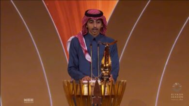 سعد عزيز يفوز بجائزة الممثل المفضل لفئة المسلسلات في حفل جوائز Joy Awards 2024