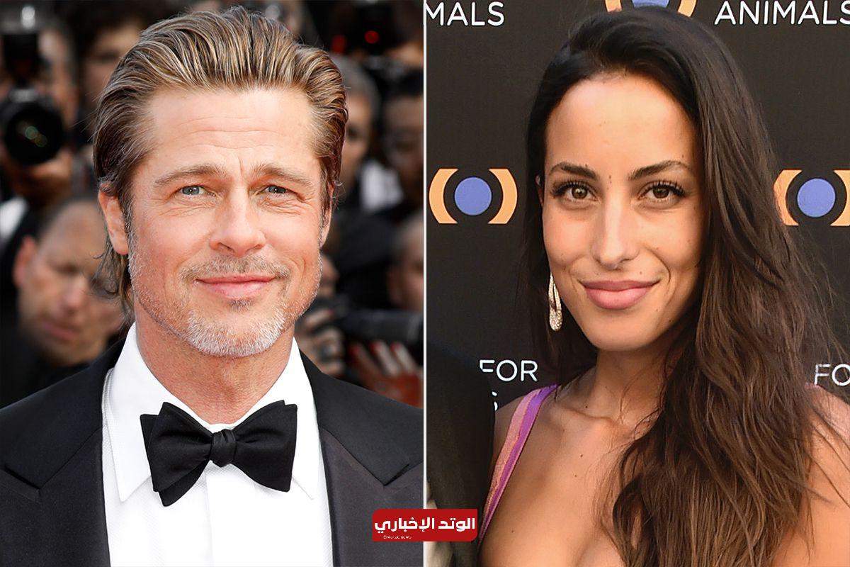 شاهد بالصور.. من هي حبيبة براد بيت الجديدة