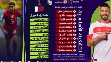 التشكيل الرسمي لـ مباراة قطر ولبنان في افتتاح كأس آسيا 2023