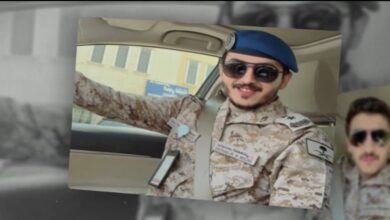 سالم القحطاني بالزي العسكري