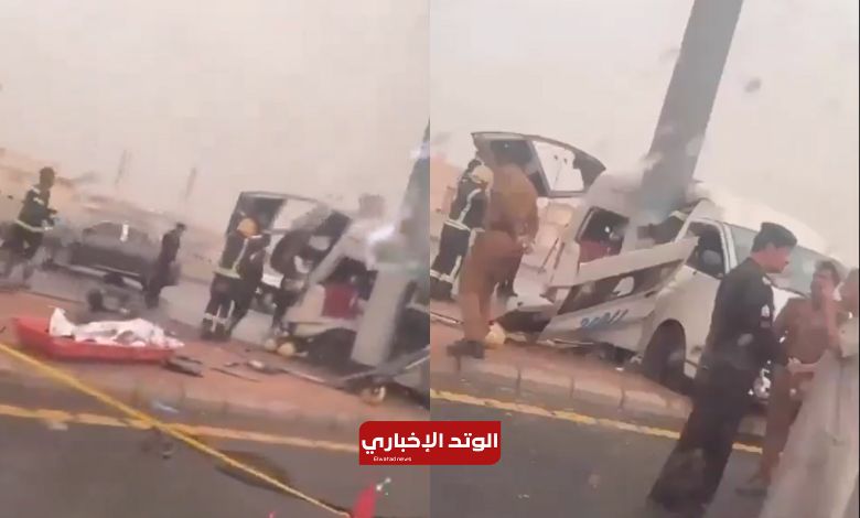 التفاصيل الكاملة حول حادث باص جامعة أم القرى على الطريق الدائري الرابع بمكة في السعودية