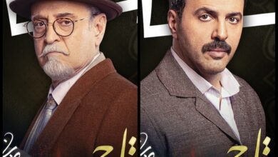 الفنان بسام كوسا والفنان تيم حسن ابطال عمل مسلسل تاج الدين