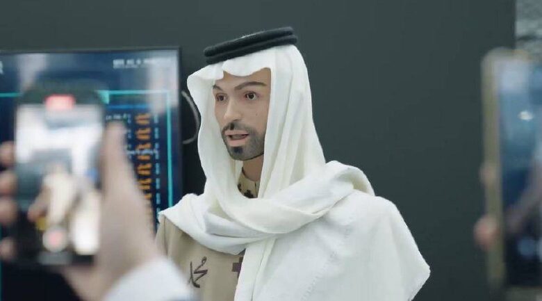 الروبوت السعودي محمد في مؤتمر ليب 2024