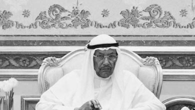 وفاة الشيخ صقر بن راشد القاسمي
