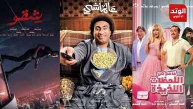 بوستر يوضح أفلام عيد الفطر 2024